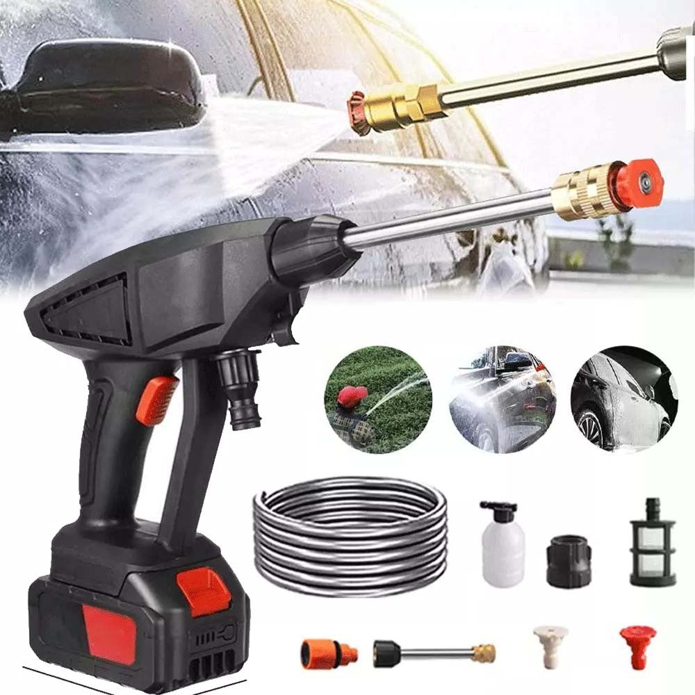 Oz Bargains™ HydroJet Max – Cordless High-Pressure Water Spray Gun | Portable Car, Yard & Outdoor Washer