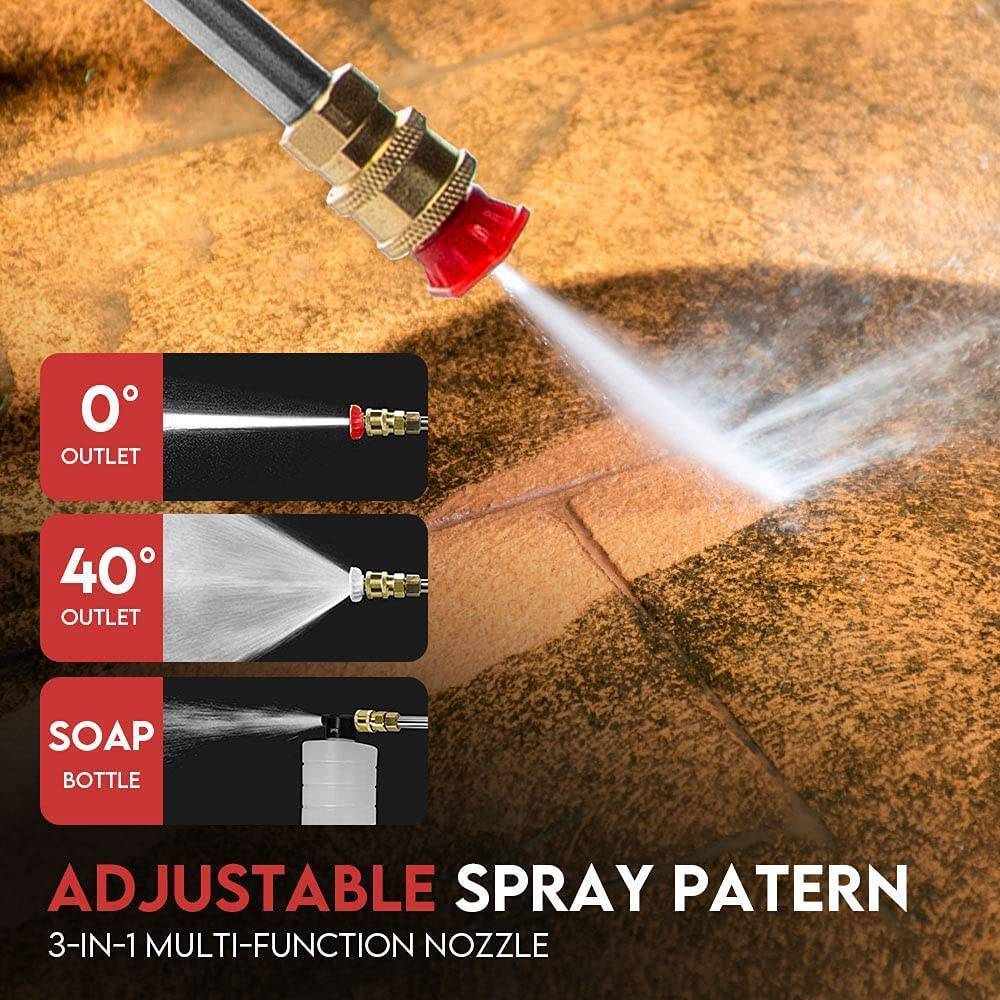 Oz Bargains™ HydroJet Max – Cordless High-Pressure Water Spray Gun | Portable Car, Yard & Outdoor Washer